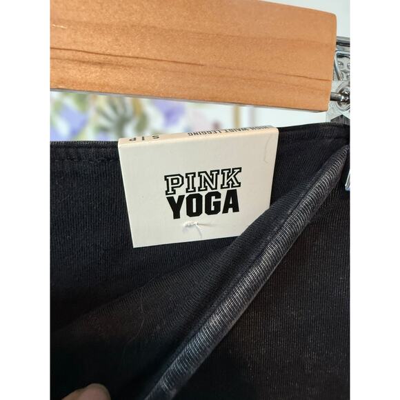 NWT Victoria's Secret PINK Yoga High Waisted Legging Slightly Acid Washed Small - Picture 9 of 10